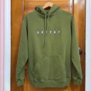 OnlyNY Green Barbed Wire Green Hoodie Men’s US Small
